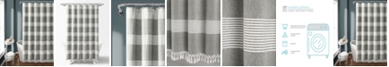 Lush Decor Tucker Stripe Yarn Dyed Cotton 72" x 72" Shower Curtain